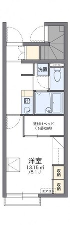 レオパレスプレジュールの物件間取画像